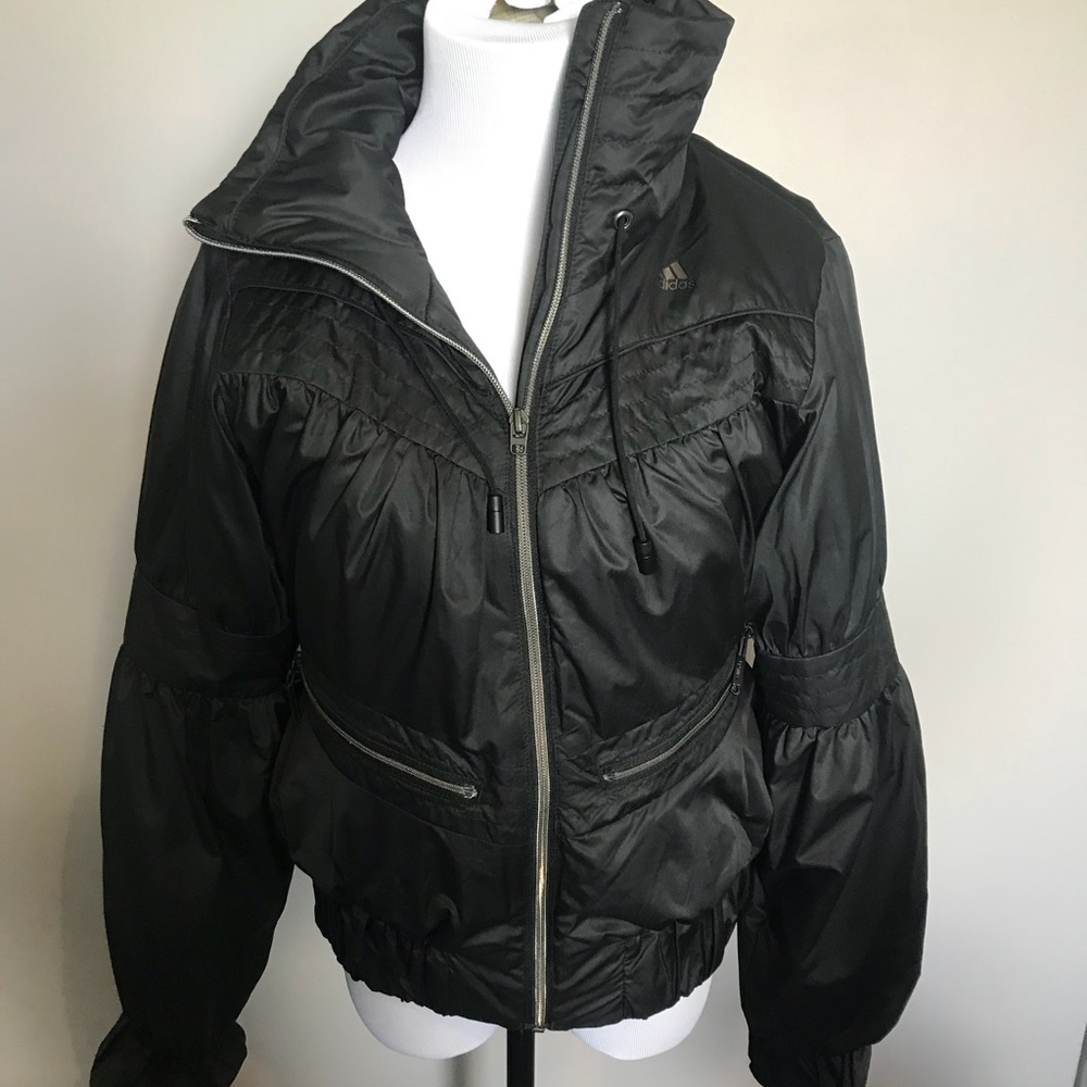 Adidas puffy bomber jacket, size S